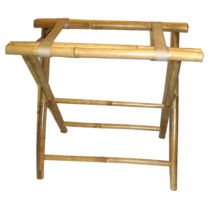 Bamboo54 Folding Bamboo Luggage Rack & Reviews Wayfair